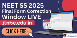 NEET SS 2025 Final Form Correction Begins @nbe.edu.in; Edit Details Until December 14